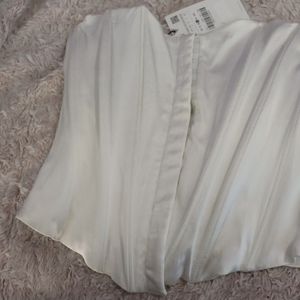 White corset from ZARA size L brand new
